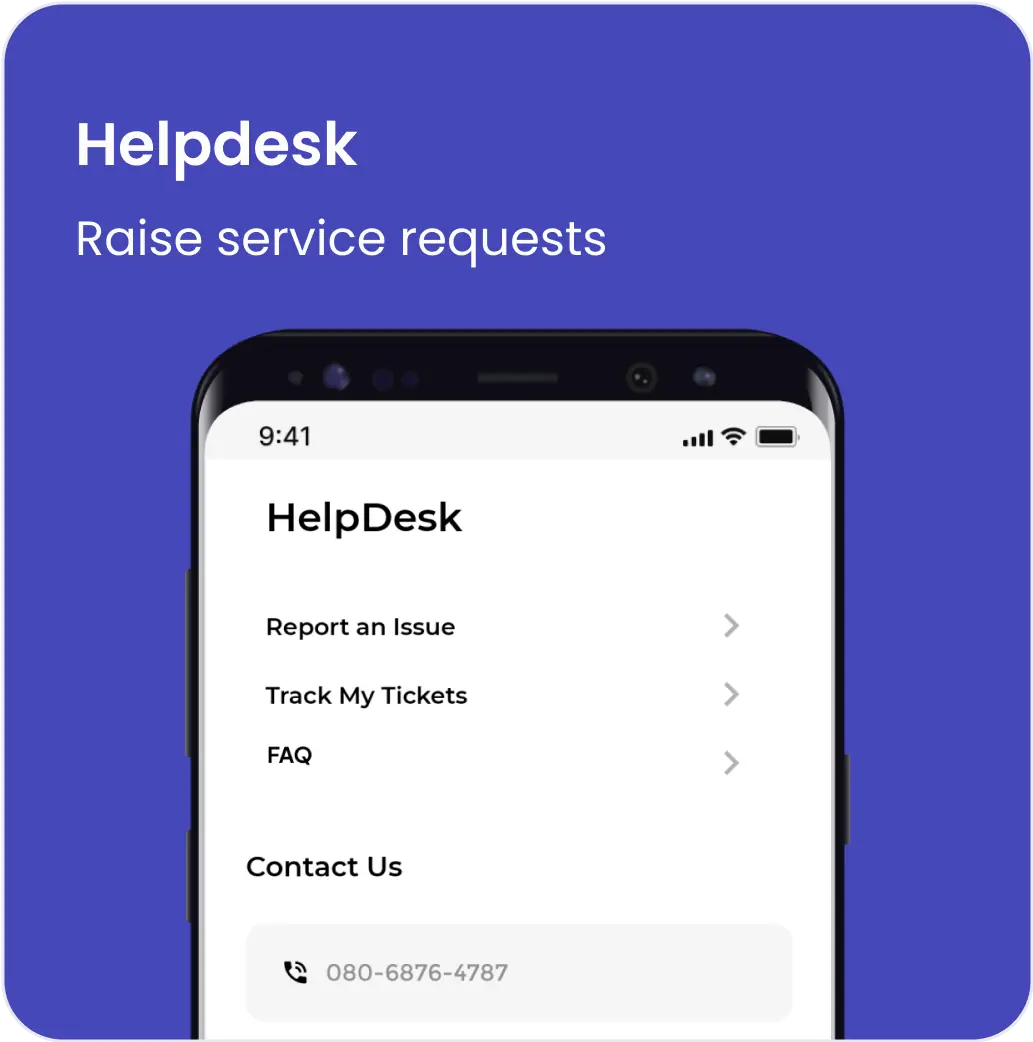 Drinkprime App Helpdesk Feature