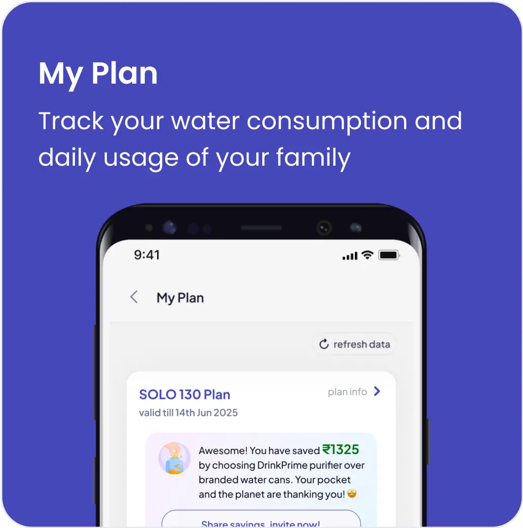 Drinkprime App Subscription Plans Feature