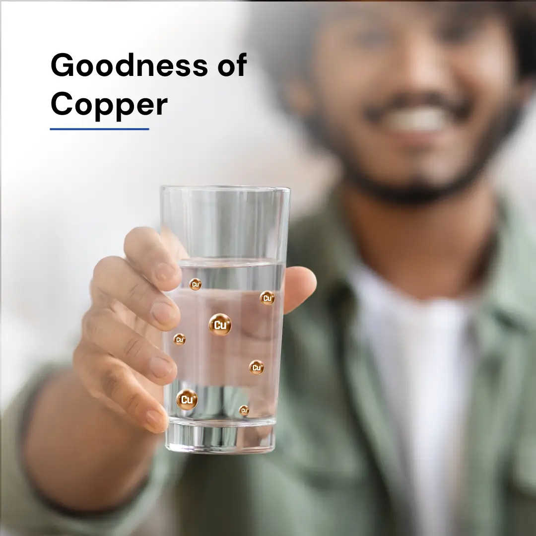 Drinkprime copper water purifier with goodness of copper
