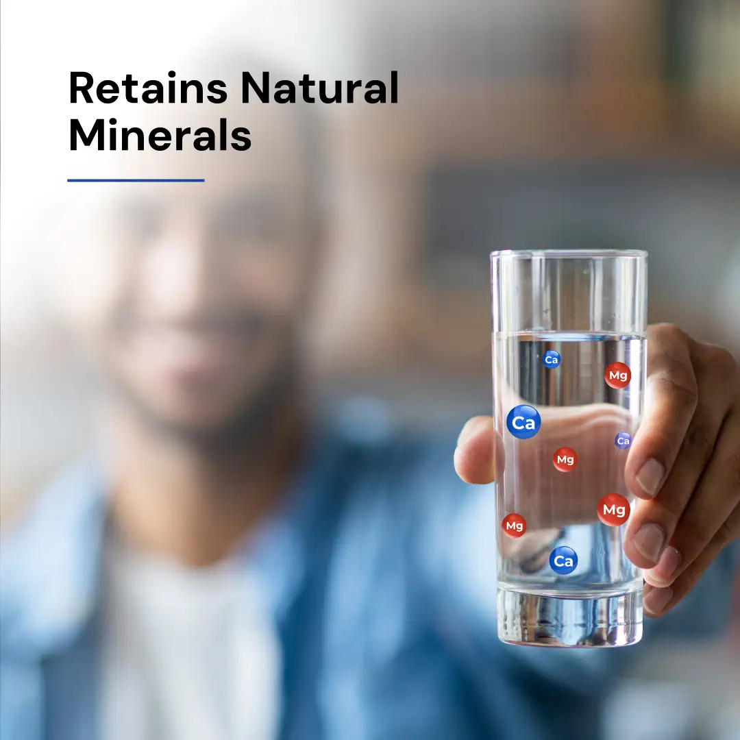Drinkprime copper water prufier which retains minerals