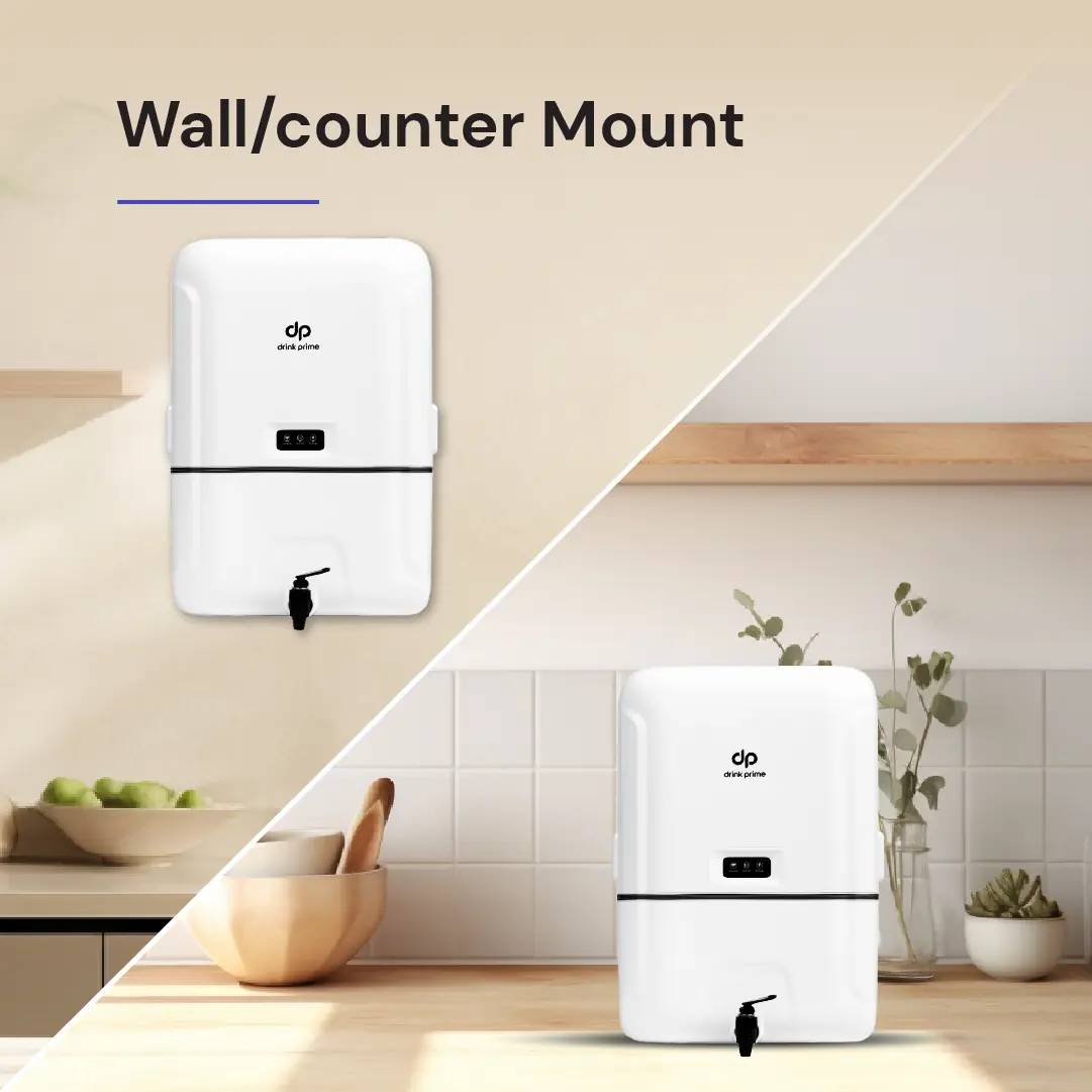 Best Wall/Counter Mount ro+ Water Purification on rent in Bangalore