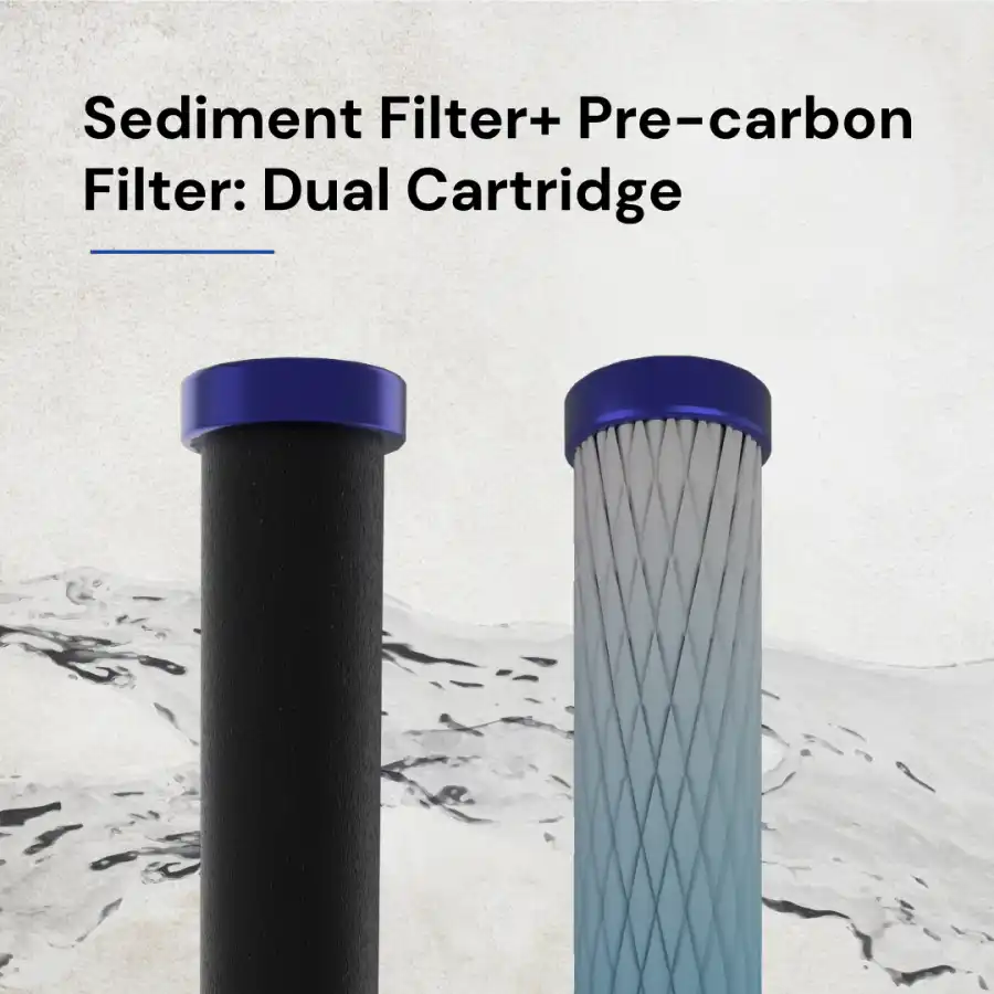 Safe and Pure Multistage Mineral+ Water Purification System for home