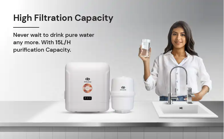 High storage capacity for copper water purifier in Bengaluru