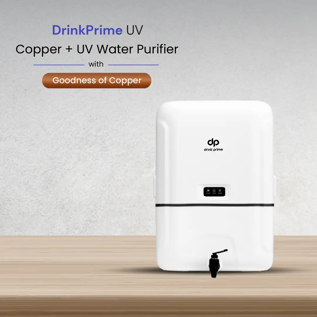 DrinkPrime UV Copper Water Purifier On Rent for Home