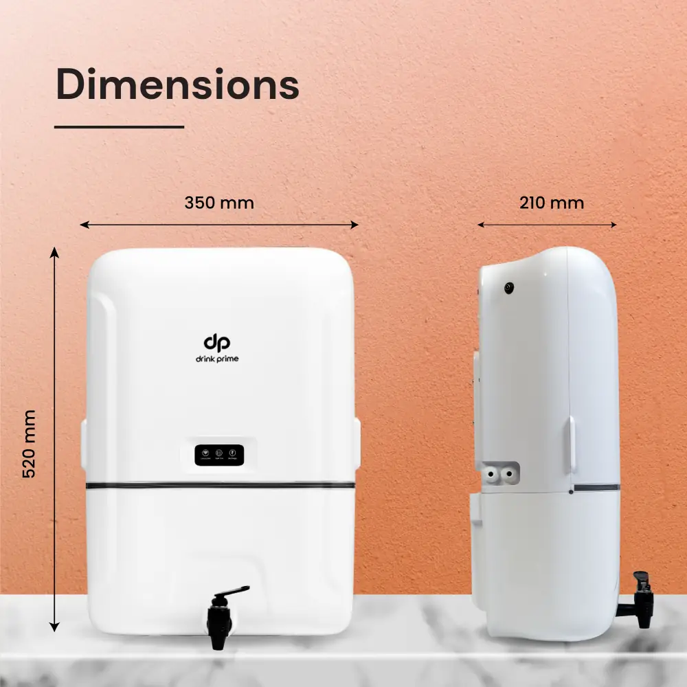 DrinkPrime Copper Water Purifier On Rent for Home