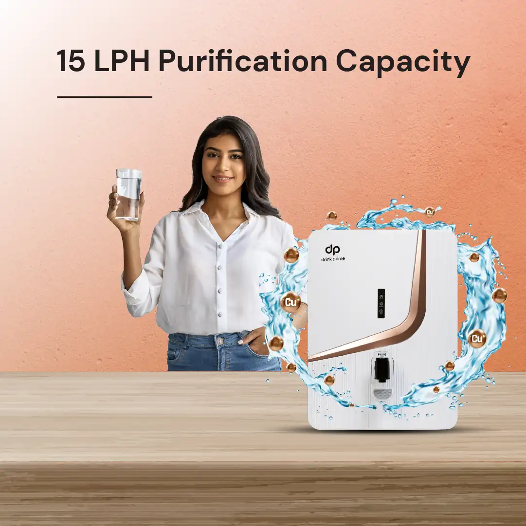 DrinkPrime Copper Water Purifier On Rent for Home