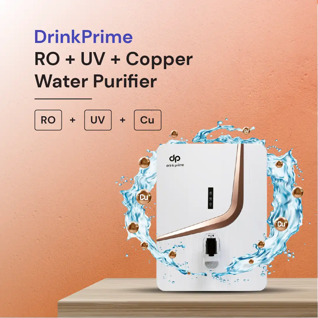 24*7 Safe and Pure 5 Multistage Copper Water Purification System for home